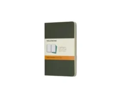 Moleskine Cahier Journal Pocket Ruled - Grön