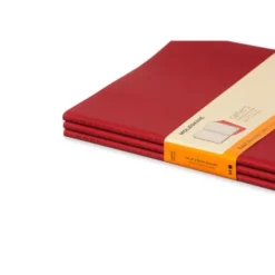 Moleskine Cahier Journal X-Large Ruled - Röd