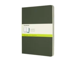 Moleskine Cahier XL olin Grön