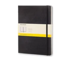 Moleskine Cahier XL rutade svart