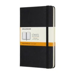 Moleskine Classic Hard Medium Ruled Notebook Black