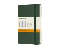 Moleskine Classic Hard Pocket Ruled Notebook Myrtle Green