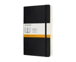Moleskine Classic Notebook Soft Expanded linj svart