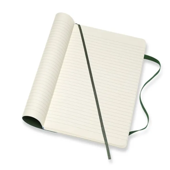 Moleskine Classic Soft Large Ruled Notebook Myrtle Green
