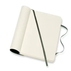 Moleskine Classic Soft Pocket Plain Notebook Myrtle Green