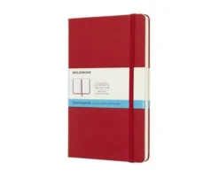 Moleskine Dotted Classic Notebook Large - Röd 13x21cm