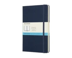 Moleskine Dotted Classic Notebook Large - Blå 13x21cm