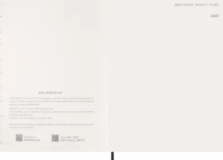 Moleskine Essential Planner Weekly Vertical XXL Svart 2027