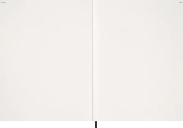 Moleskine Essential Planner Weekly Vertical XXL Svart 2027