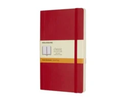 Moleskine Notebook Large Soft Cover - Röd - Linjerad