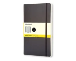 Moleskine Notebook Large Soft Cover - Svart - Rutad