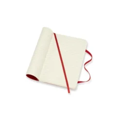 Moleskine Notebook Pocket Soft Cover - Röd - Linjerad