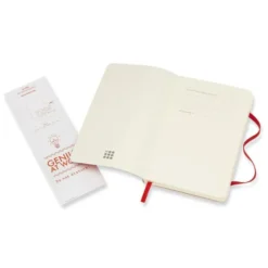 Moleskine Notebook Pocket Soft Cover - Röd - Olinjerad