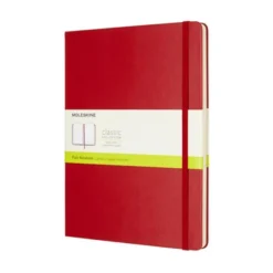 Moleskine Notebook X-large Hard Cover - Röd - olinjerad