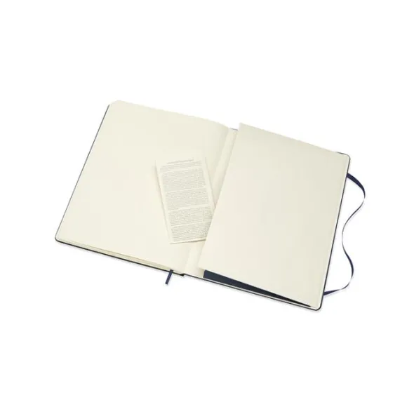 Moleskine Notebook X-large Hard Cover - Blå - olinjerad