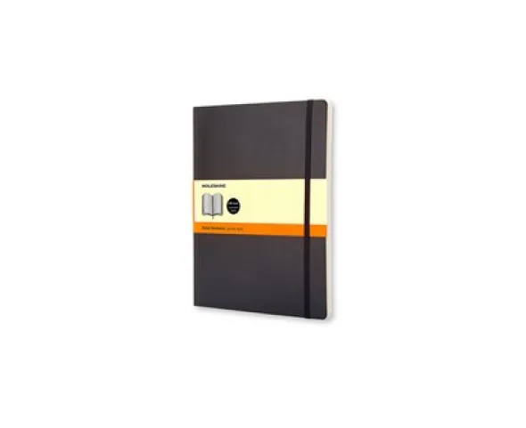 Moleskine Notebook X-large Soft Cover - Svart - Linjerad