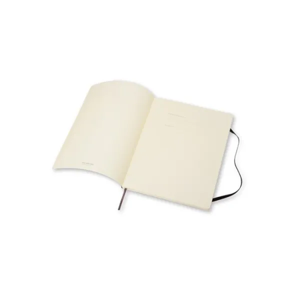 Moleskine Notebook X-large Soft Cover - Svart - Olinjerad