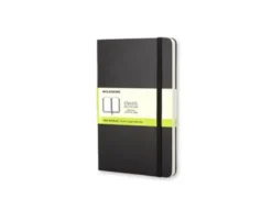 Moleskine Plain Classic Notebook Pocket - Svart