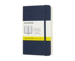 Moleskine Plain Classic Notebook Pocket - Sapphire