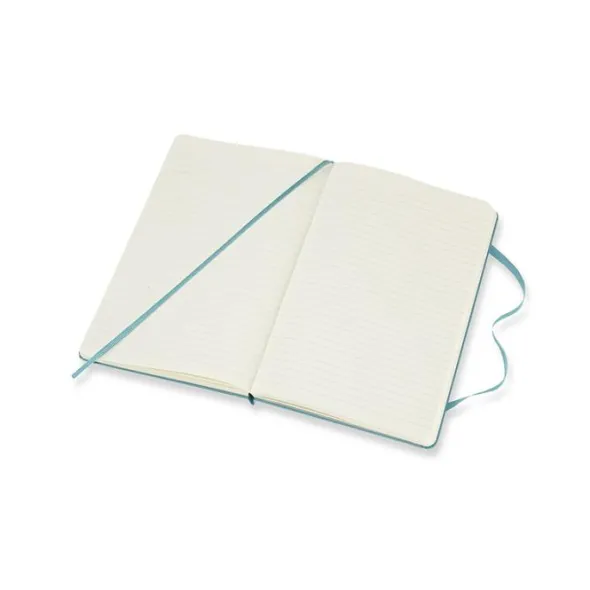 Moleskine Ruled Classic Notebook Large - Reef Blue 13x21cm