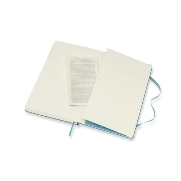 Moleskine Ruled Classic Notebook Large - Reef Blue 13x21cm