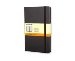 Moleskine Ruled Classic Notebook Large - Svart 13x21cm