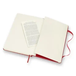 Moleskine Ruled Classic Notebook Large - Röd