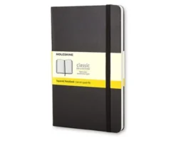 Moleskine Squared Classic Notebook Pocket - Svart