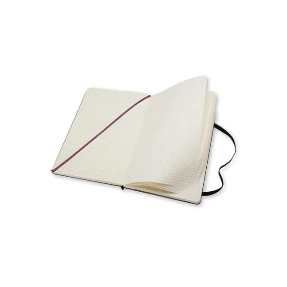 Moleskine Squared Classic Notebook Large - Svart