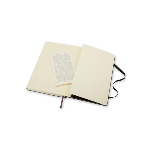 Moleskine Squared Classic Notebook Large - Svart