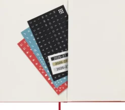 Moleskine Veckokalender L Hård 26/27 Red