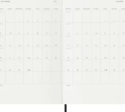 Moleskine Veckokalender L Svart Soft 26/27