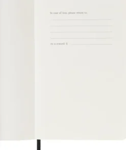 Moleskine Veckokalender Pocket Svart soft 26/27