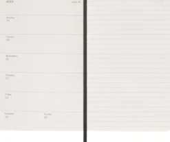 Moleskine Veckokalender Pocket Svart soft 26/27