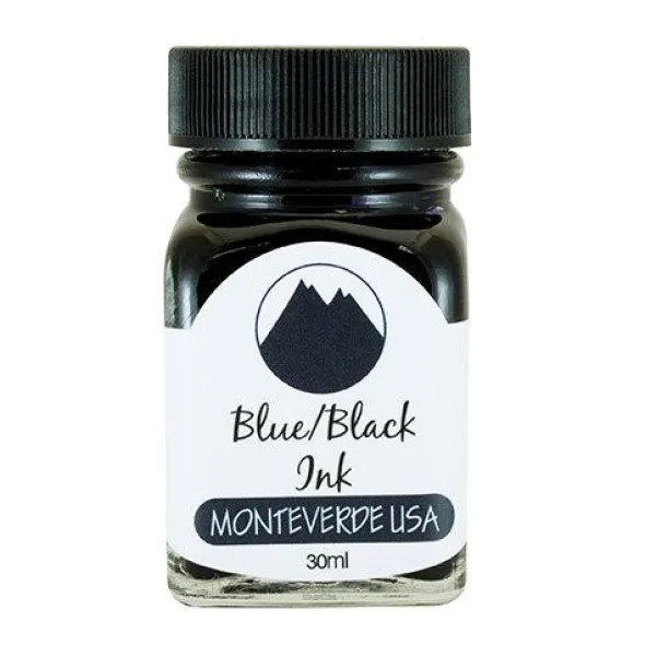 Monteverde Reservoarbläck 30ml Blå/Svart