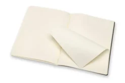 M+ Paper Tab. cahier linjerad XL svart