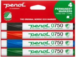 Märkpenna Penol 0750 4-pack