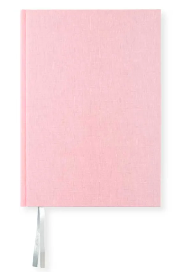 Notebook A5 dotted Textil Tea Rose