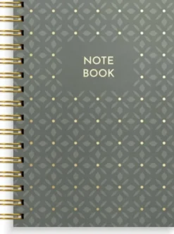 Notebook A5 Green pattern