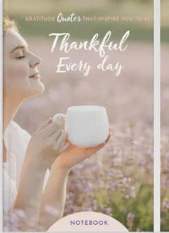 Notebook A5 Thankful every day