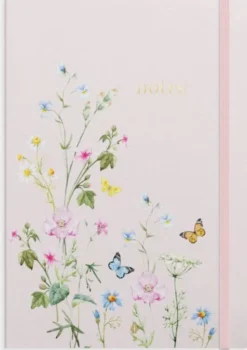 Notebook B5 Deluxe Pink Meadow