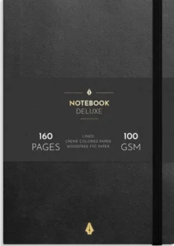 Notebook Deluxe A5 Black