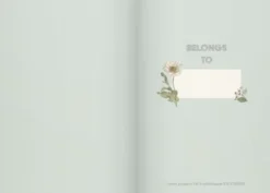 Notebook Deluxe A5 Blue Flower
