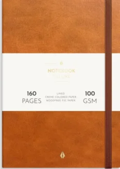 Notebook Deluxe A5 Brown