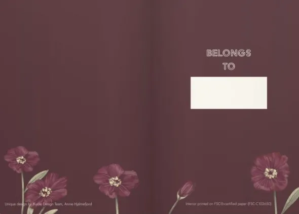 Notebook Deluxe A5 Burgundy