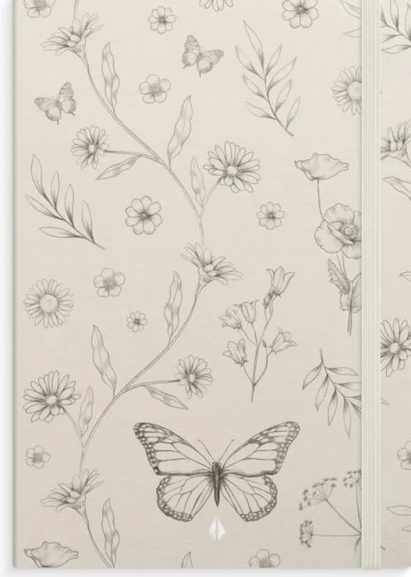 Notebook Deluxe A5 Butterfly