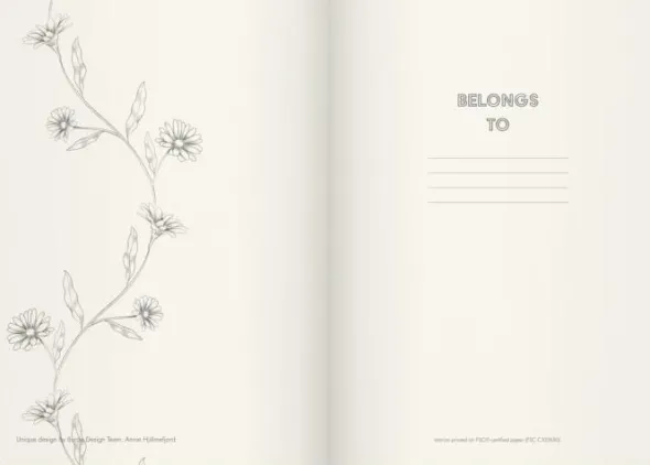 Notebook Deluxe A5 Butterfly