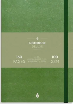 Notebook Deluxe A5 Green