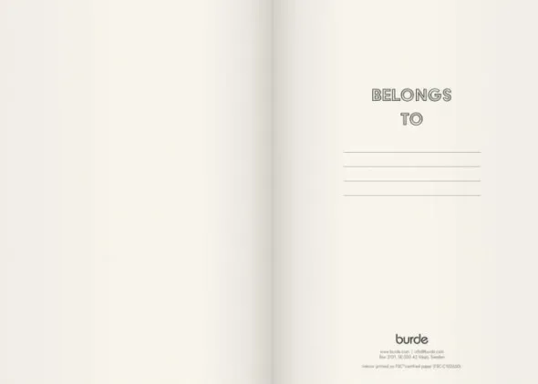 Notebook Deluxe A5 Smooth Beige