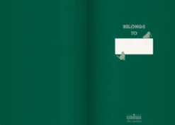 Notebook Deluxe B5 Green Panter